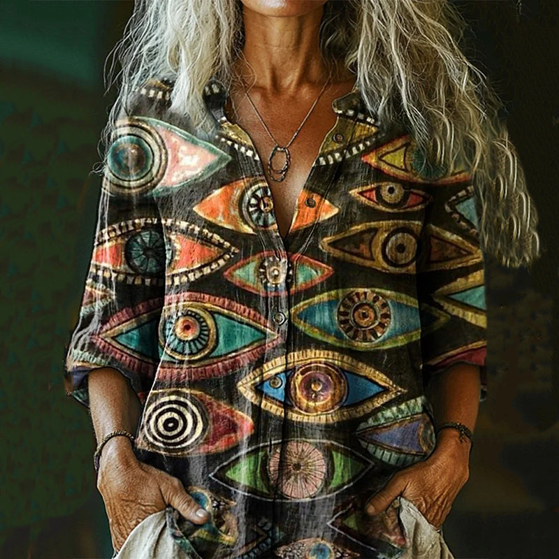 Chemise au design réfléchi