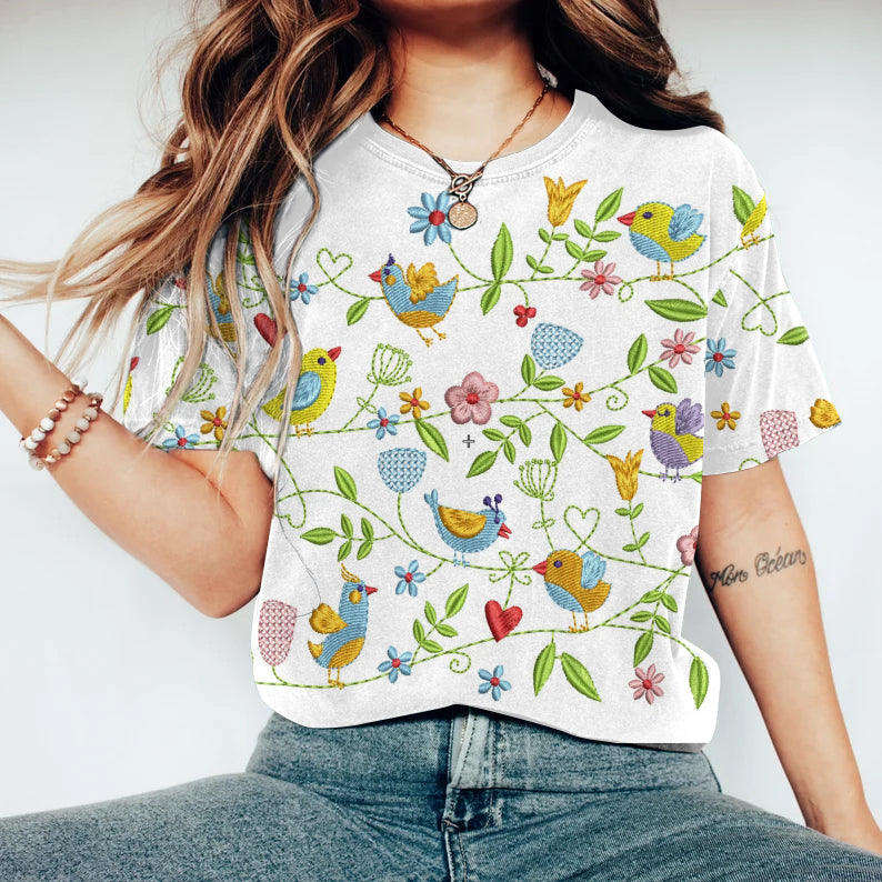 T-Shirt au design réfléchi