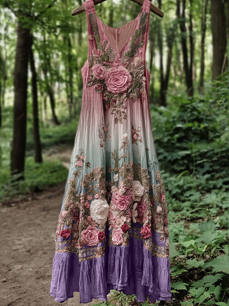 Robe au style vintage intemporel