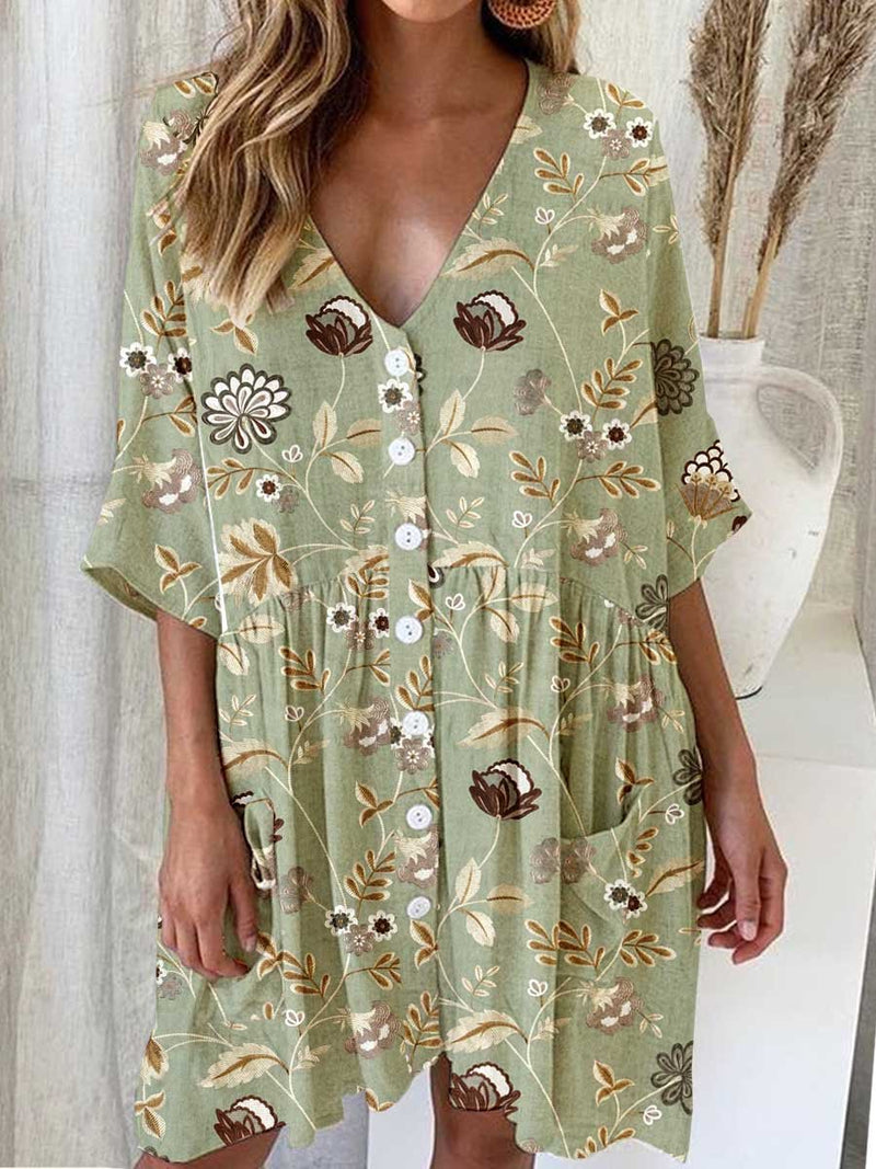 Robe au style vintage intemporel