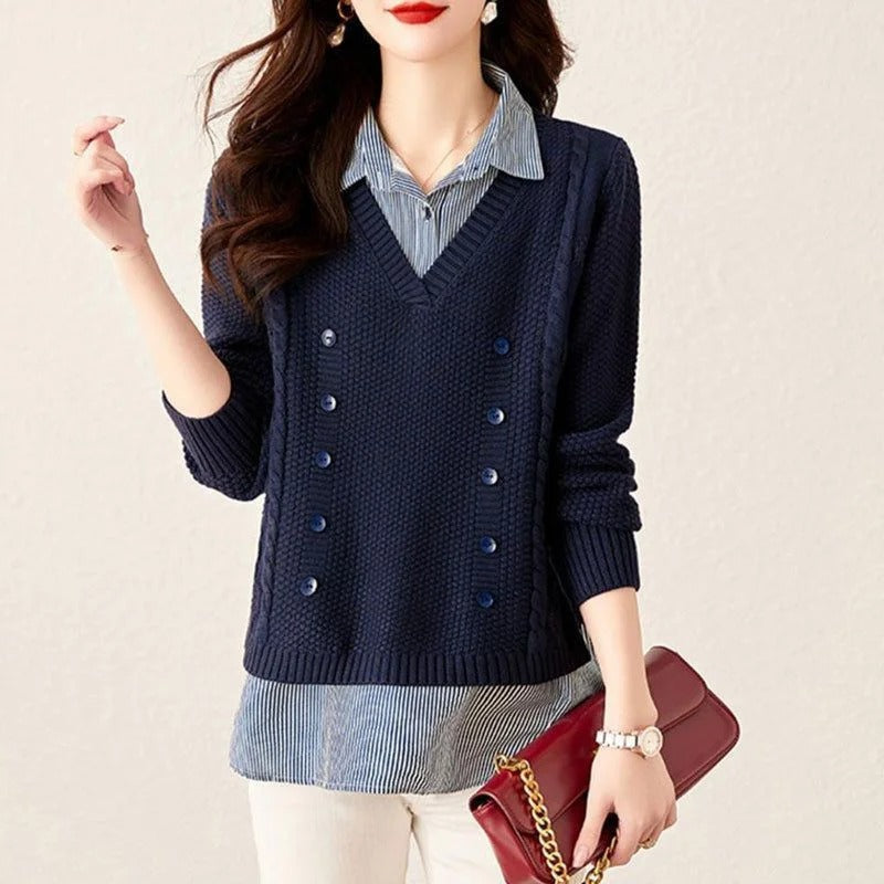 Pull au design classique
