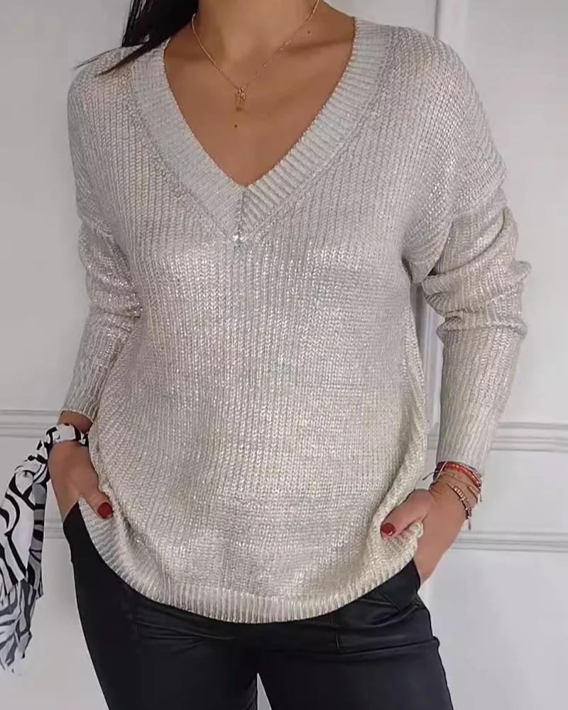 Pull au design classique
