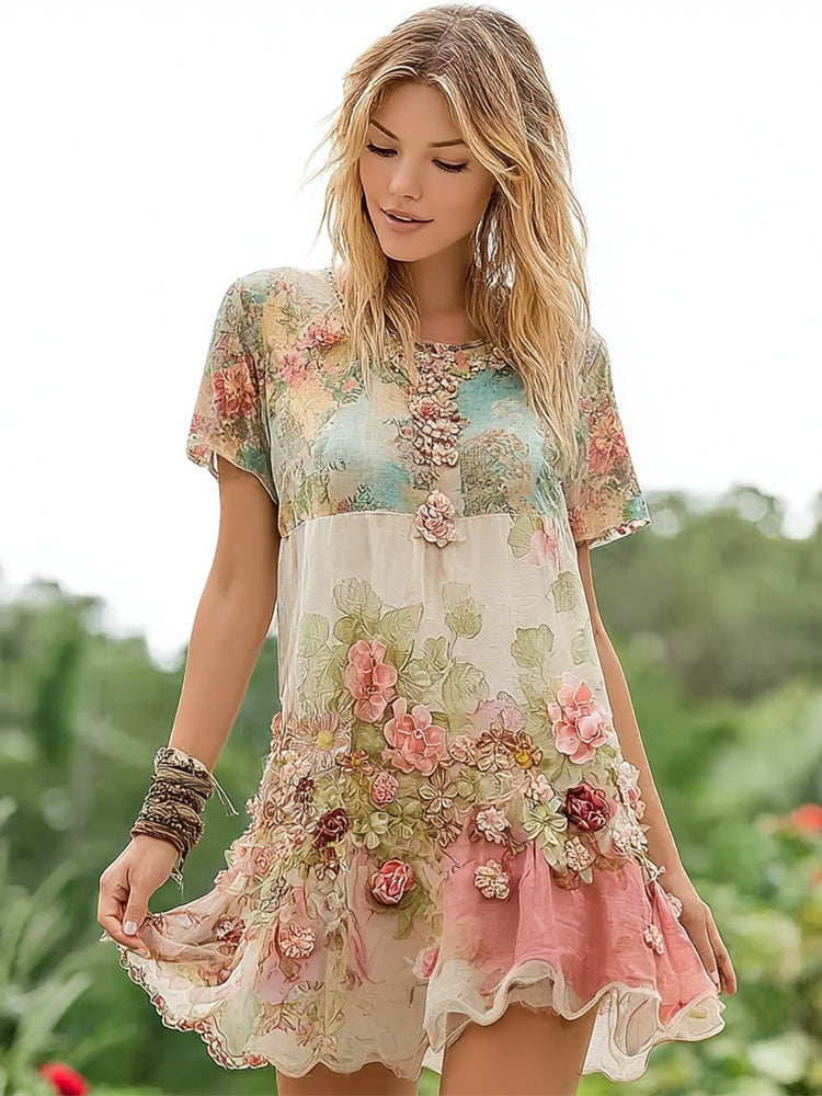 Robe magnifiquement confectionné