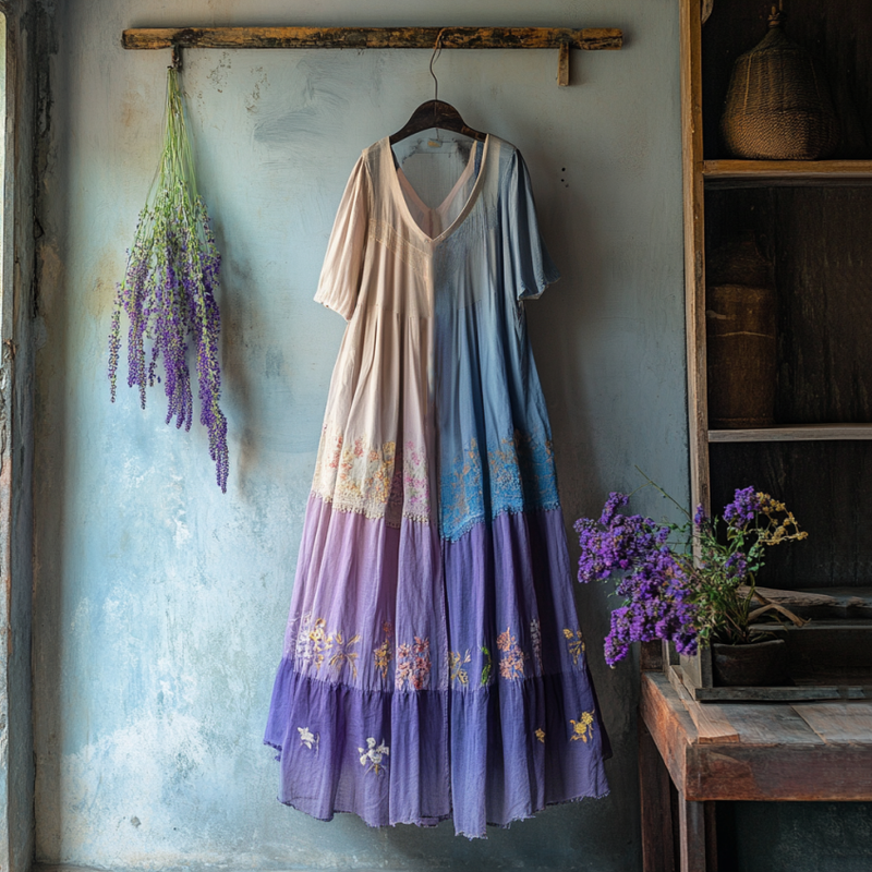 Robe au style vintage intemporel