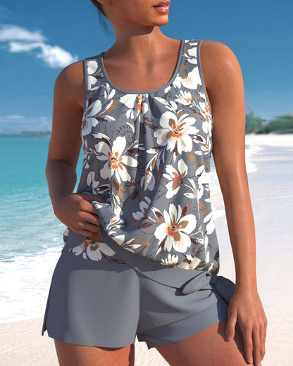 SL | Tankini avec imprimé fleuri