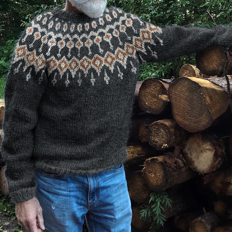 Pull au design classique