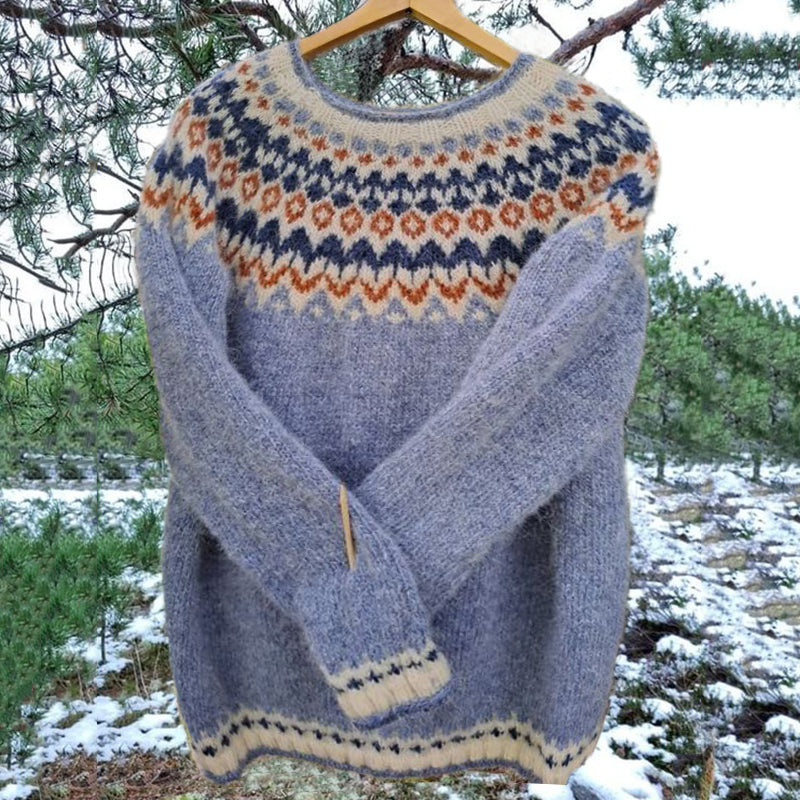 Pull au design réfléchi