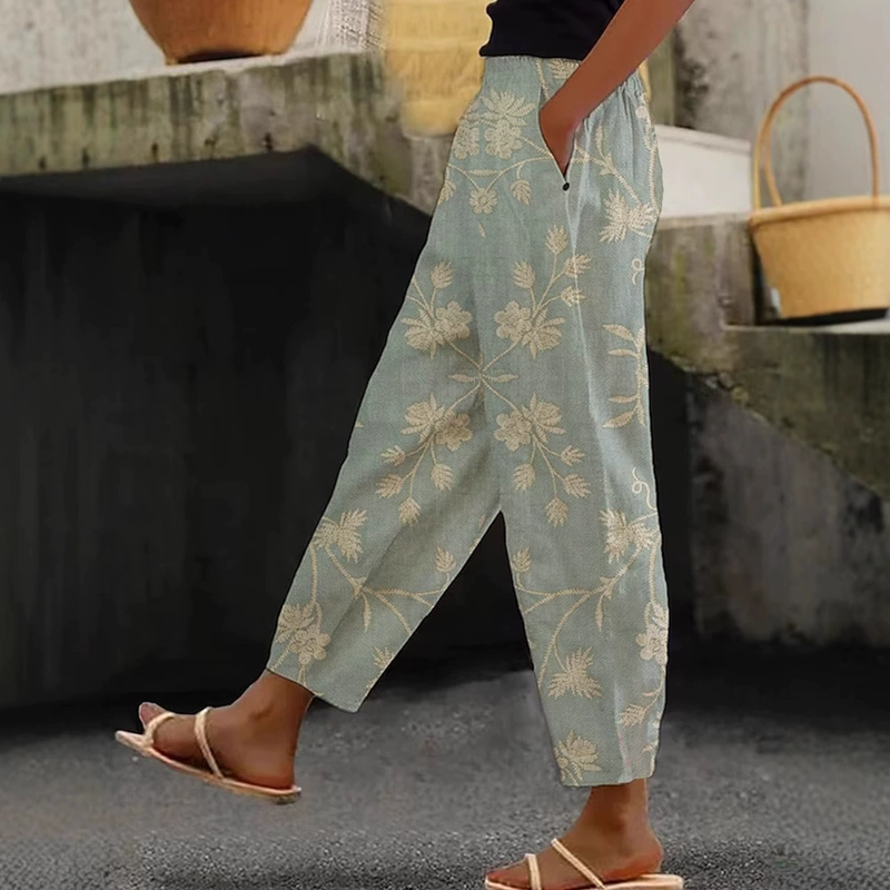 Pantalon au style vintage intemporel