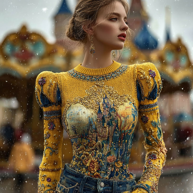 Pull au design classique