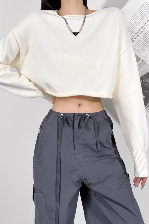 Pull au design classique