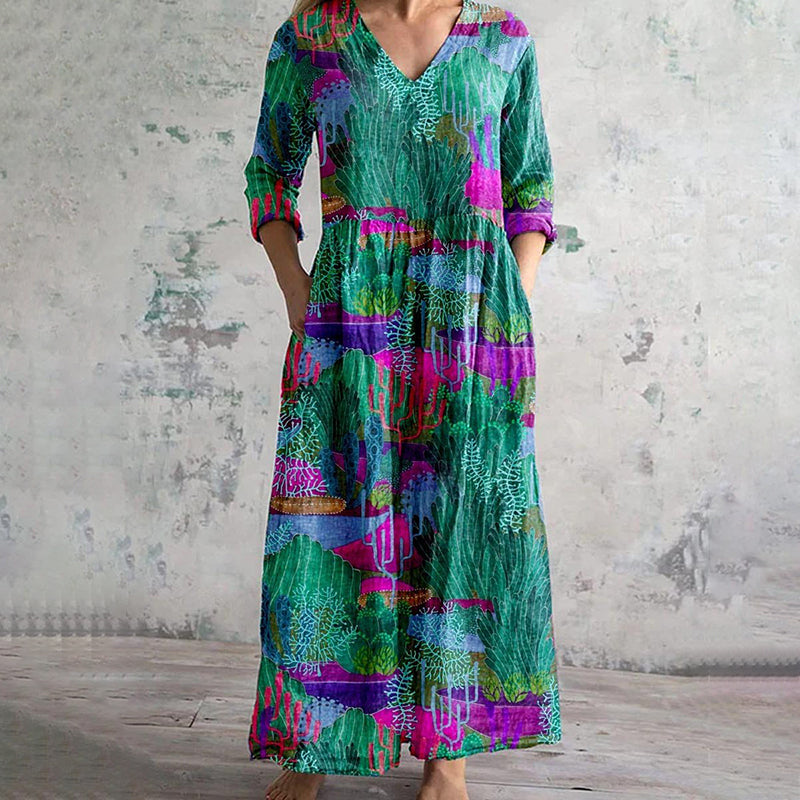 Robe au style vintage intemporel