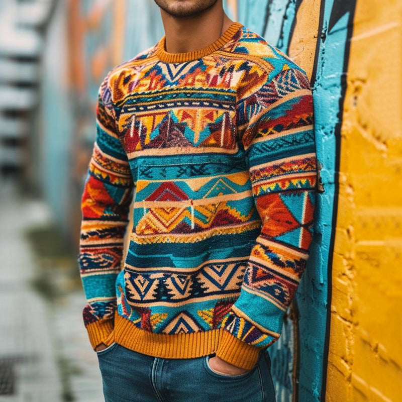 Pull vintage classique