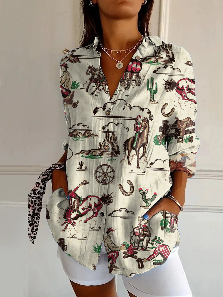 Chemise au design réfléchi