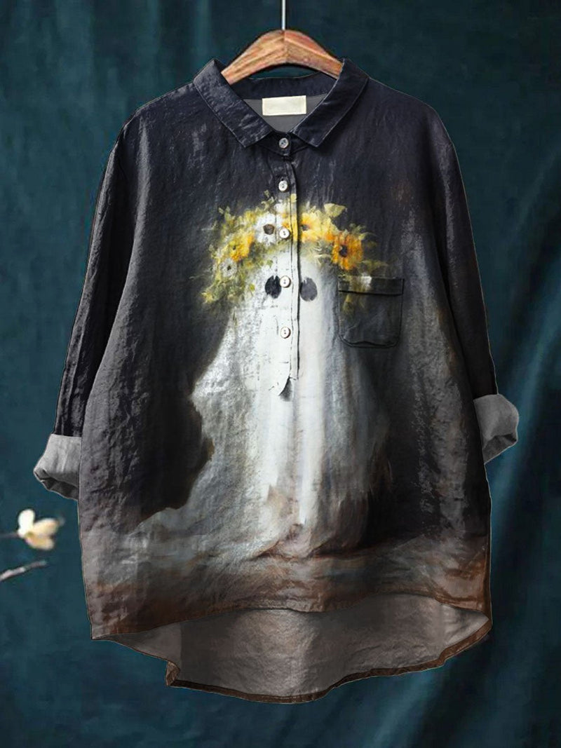 Chemise au design réfléchi