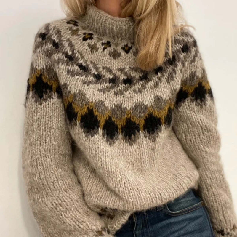 Pull au style vintage intemporel