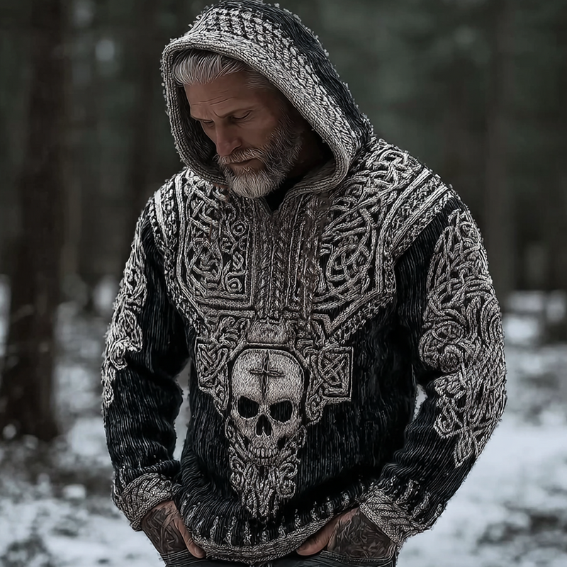 Pull au design réfléchi