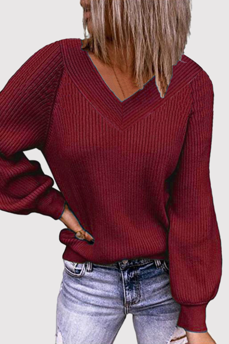Pull au design réfléchi