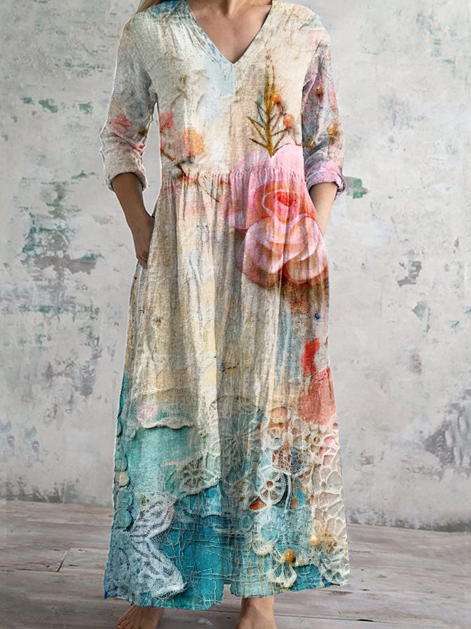 Robe au style vintage intemporel