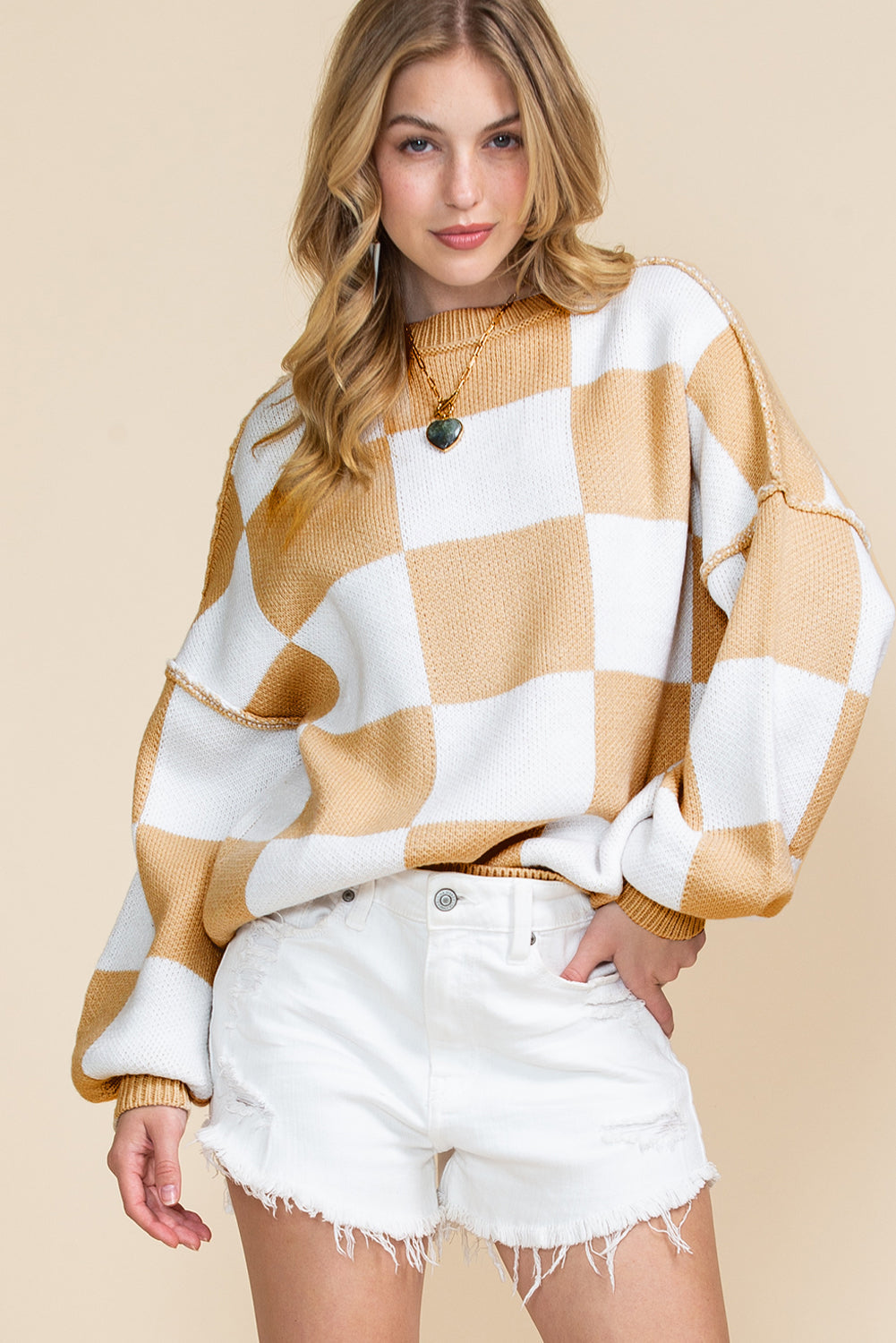 Pull au style vintage intemporel