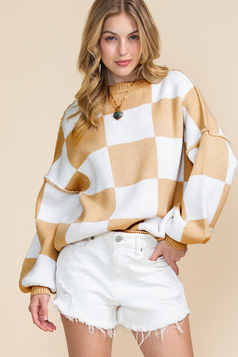 Pull au style vintage intemporel