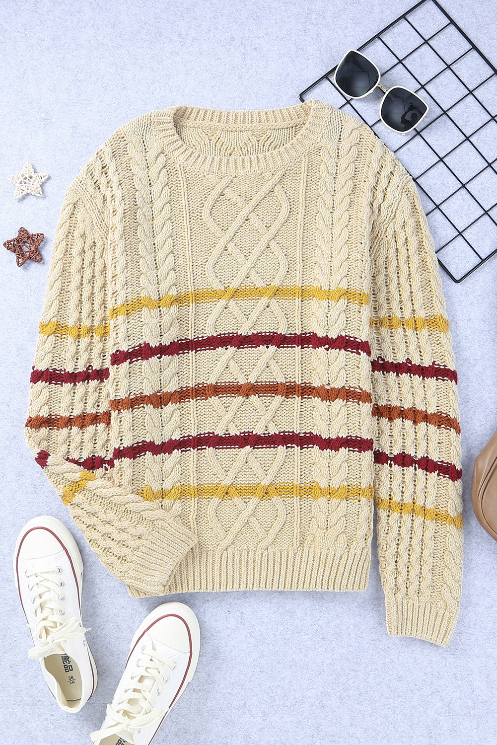 Pull au design réfléchi