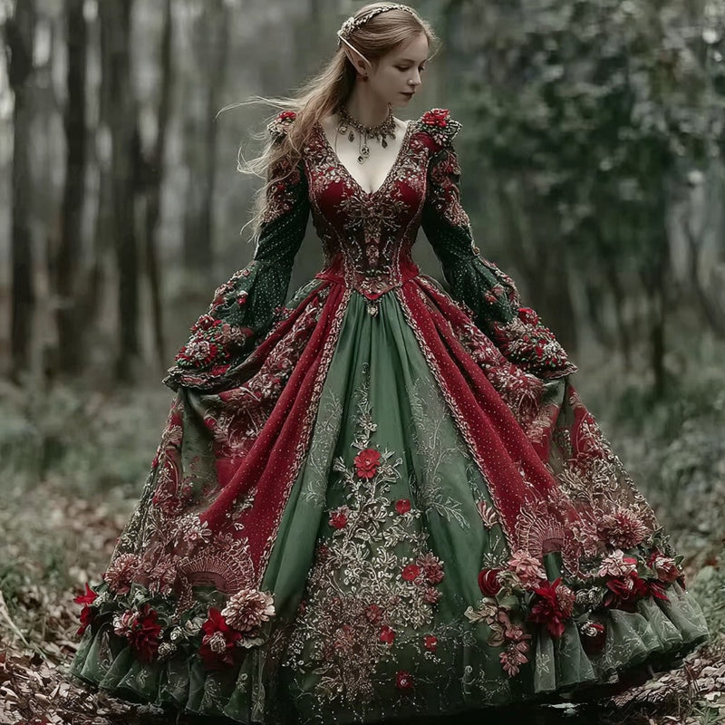 Robe magnifiquement confectionné