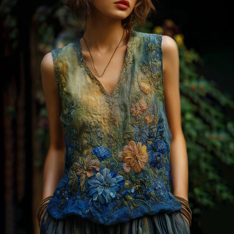 Haut au style vintage intemporel