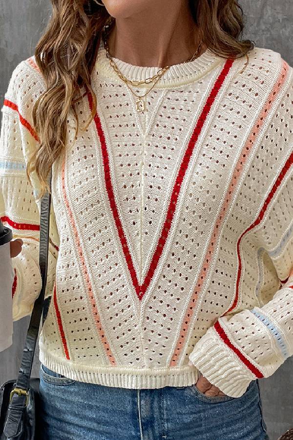 Pull au style vintage intemporel