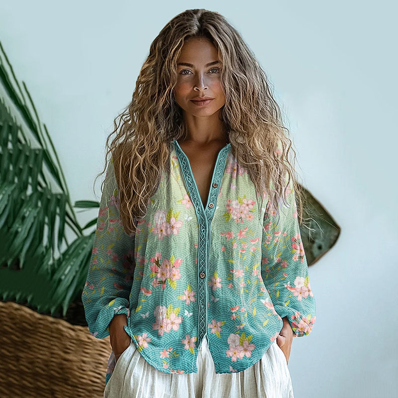 Chemise au design réfléchi