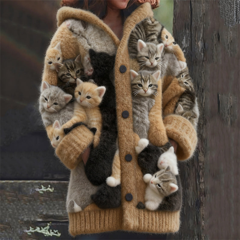 Cardigan au style vintage intemporel