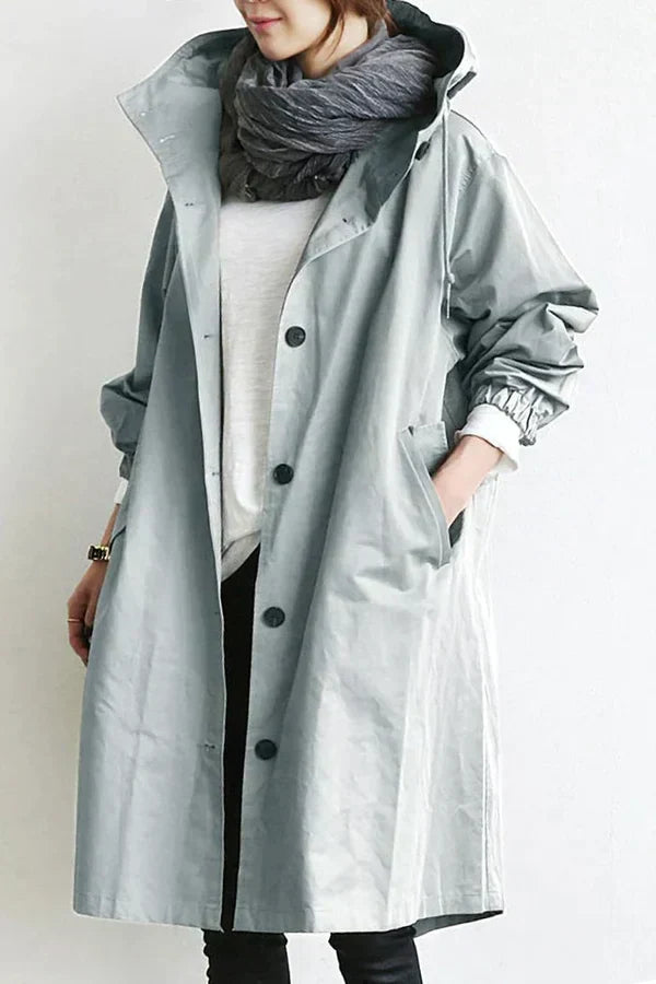 EP | veste longue outdoor avec capuche