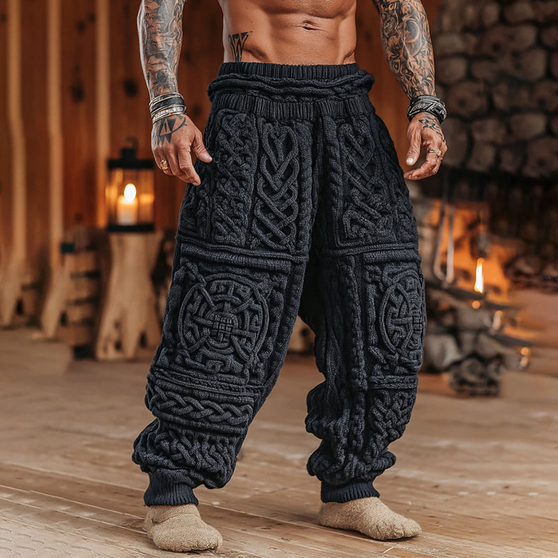 Pantalon au design réfléchi