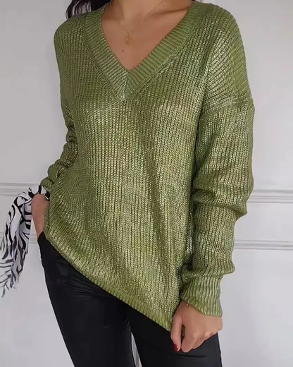 Pull au design classique