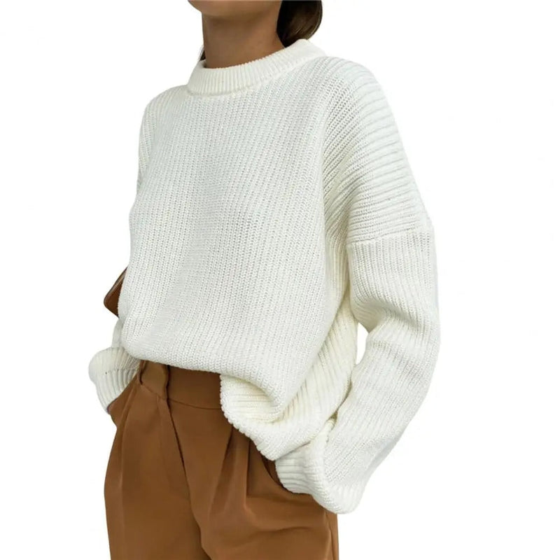 EP | Pull-over en tricot douillet à col rond