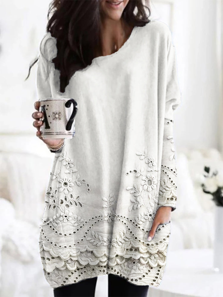 Pull au style vintage intemporel