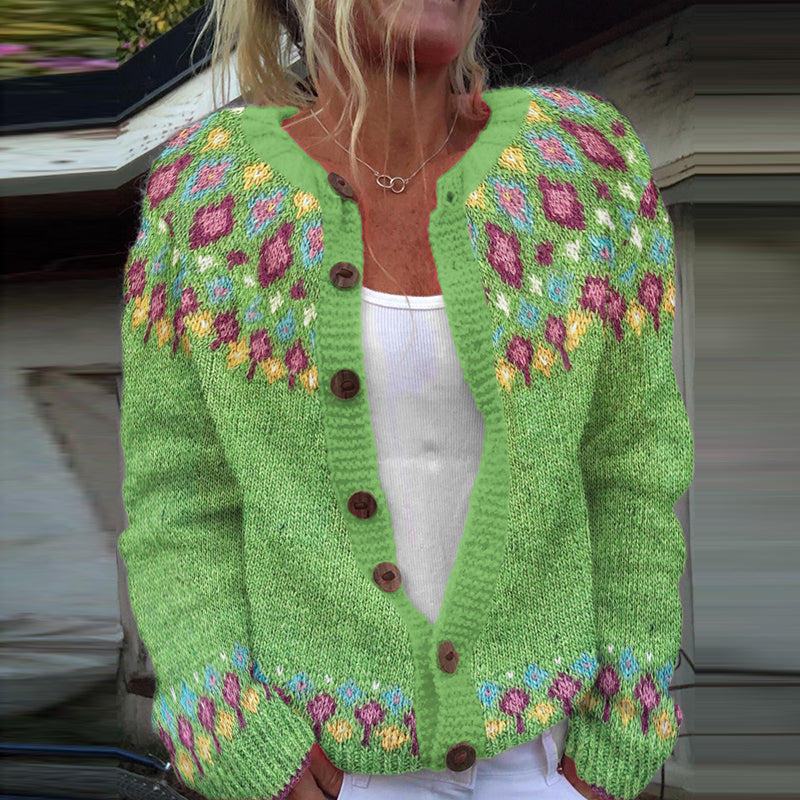 Cardigan au design réfléchi