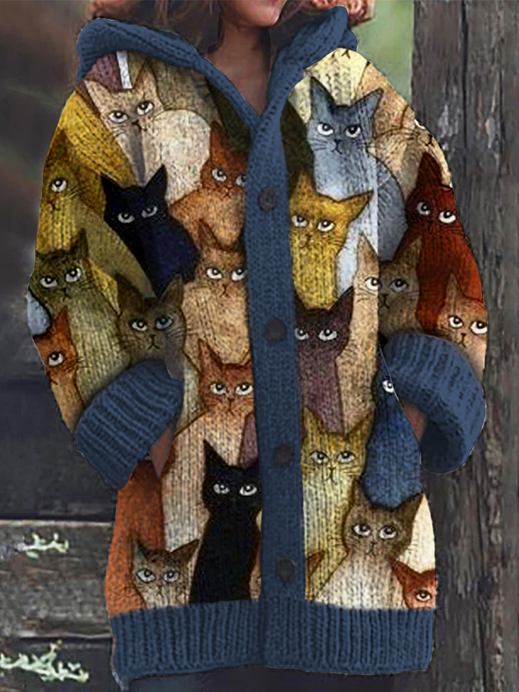 Cardigan au design réfléchi