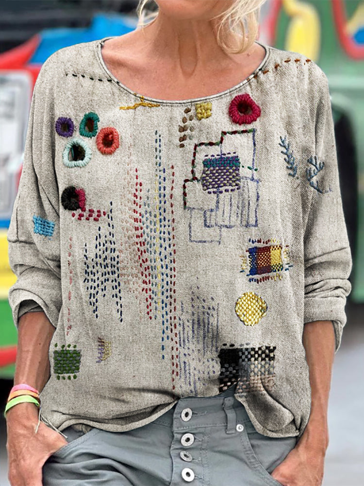 Chemise au design réfléchi