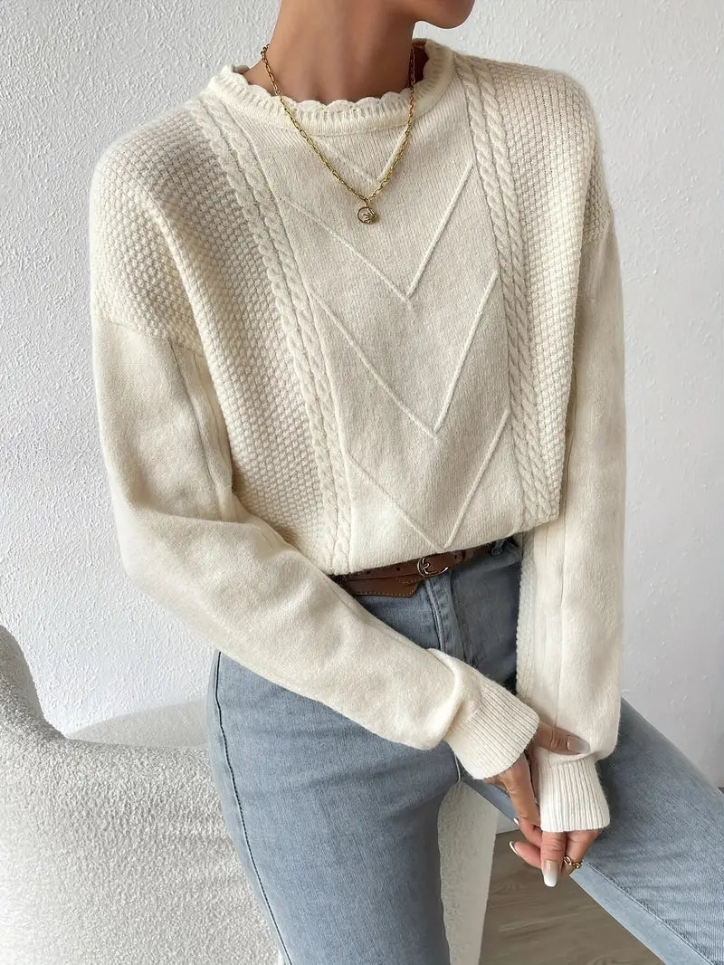 Pull au design gracieux