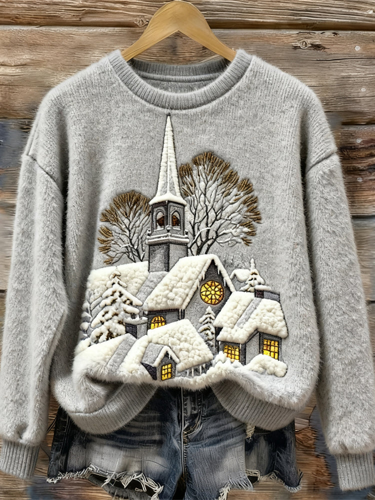 Pull au style vintage intemporel