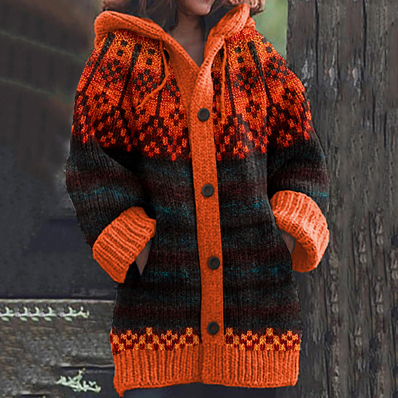 Cardigan au design réfléchi
