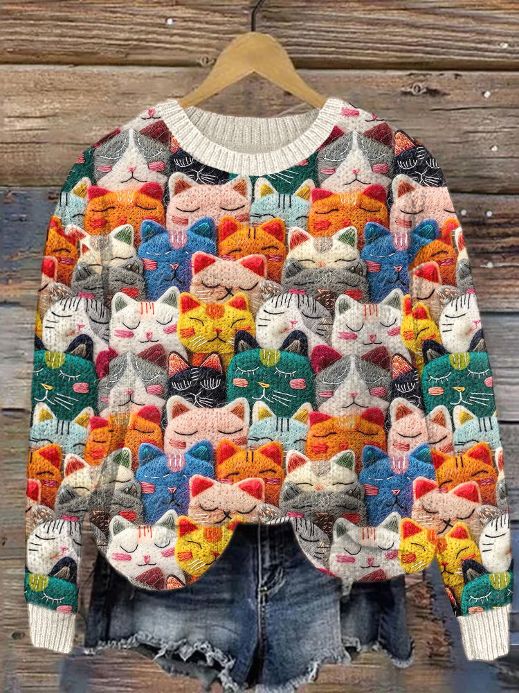 Pull au design réfléchi