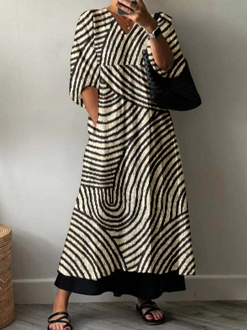 Robe au design classique