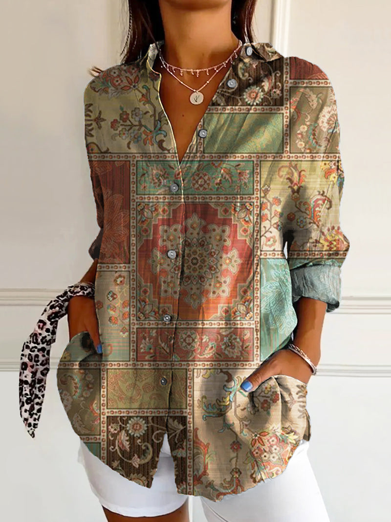 Chemise au design réfléchi