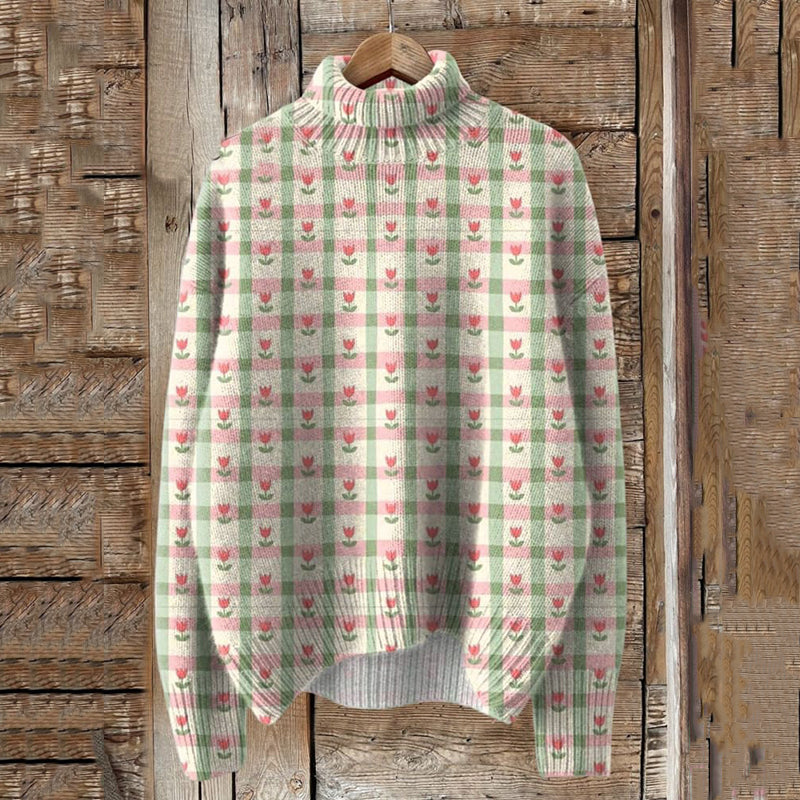 Pull au design réfléchi