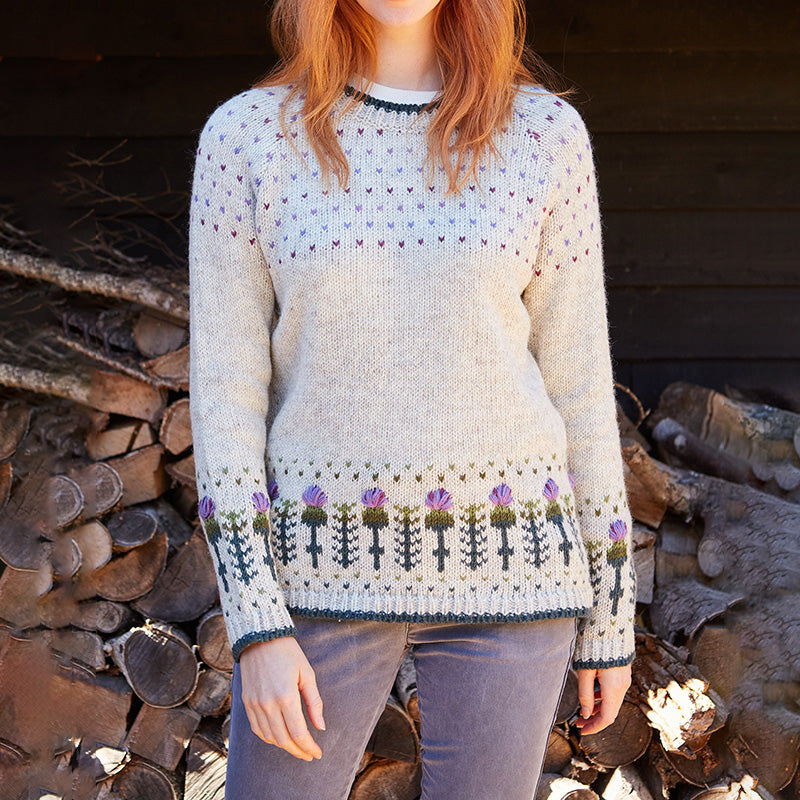 Pull au style vintage intemporel