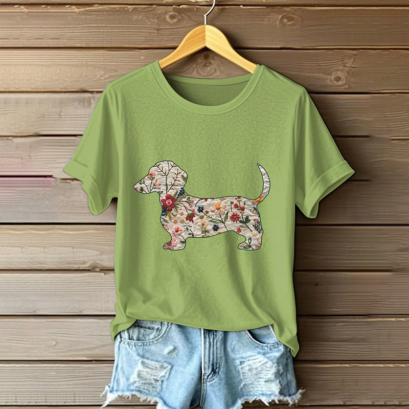 T-Shirt au design réfléchi