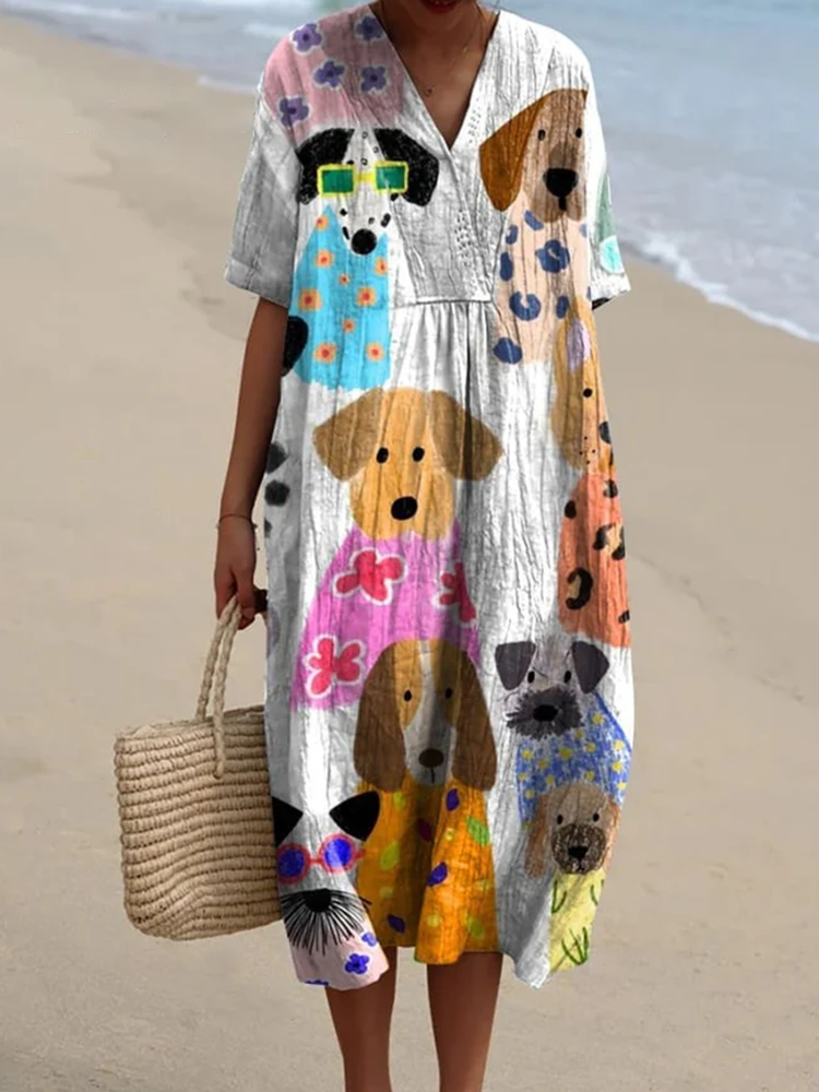 Robe au style vintage intemporel