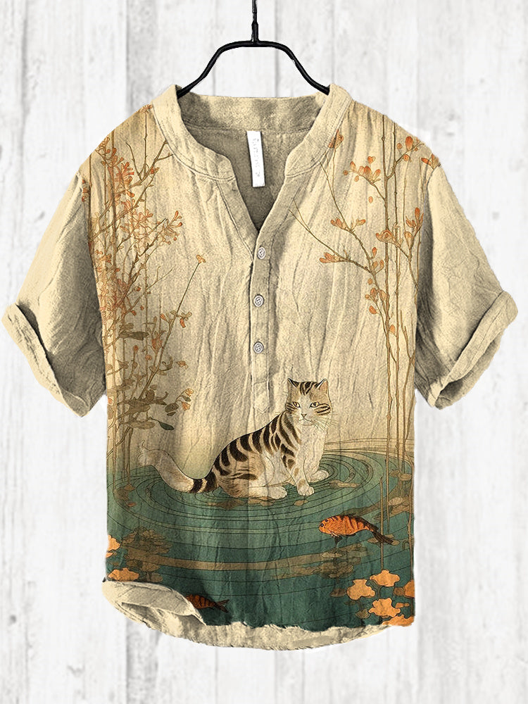 Chemise au design réfléchi