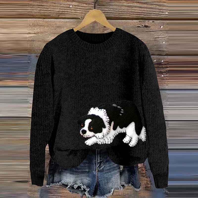 Pull au design classique